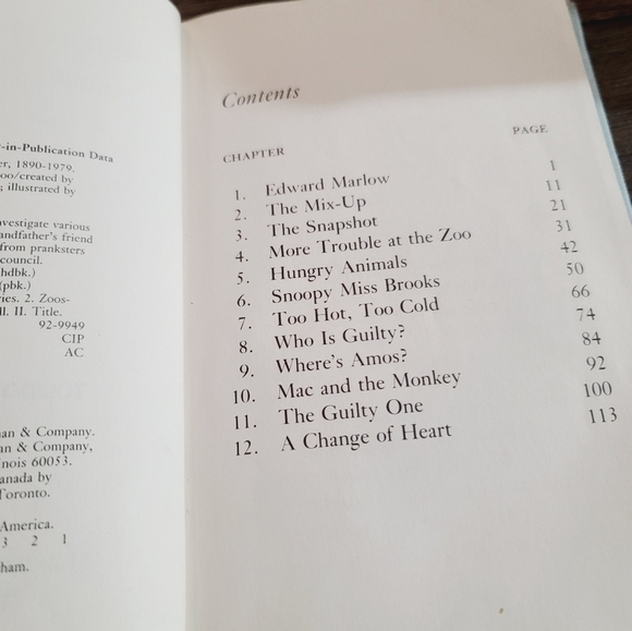 The Boxcar Children The Mystery of the Mixed-up Zoo Hardcover 1992 - Picture 5 of 10